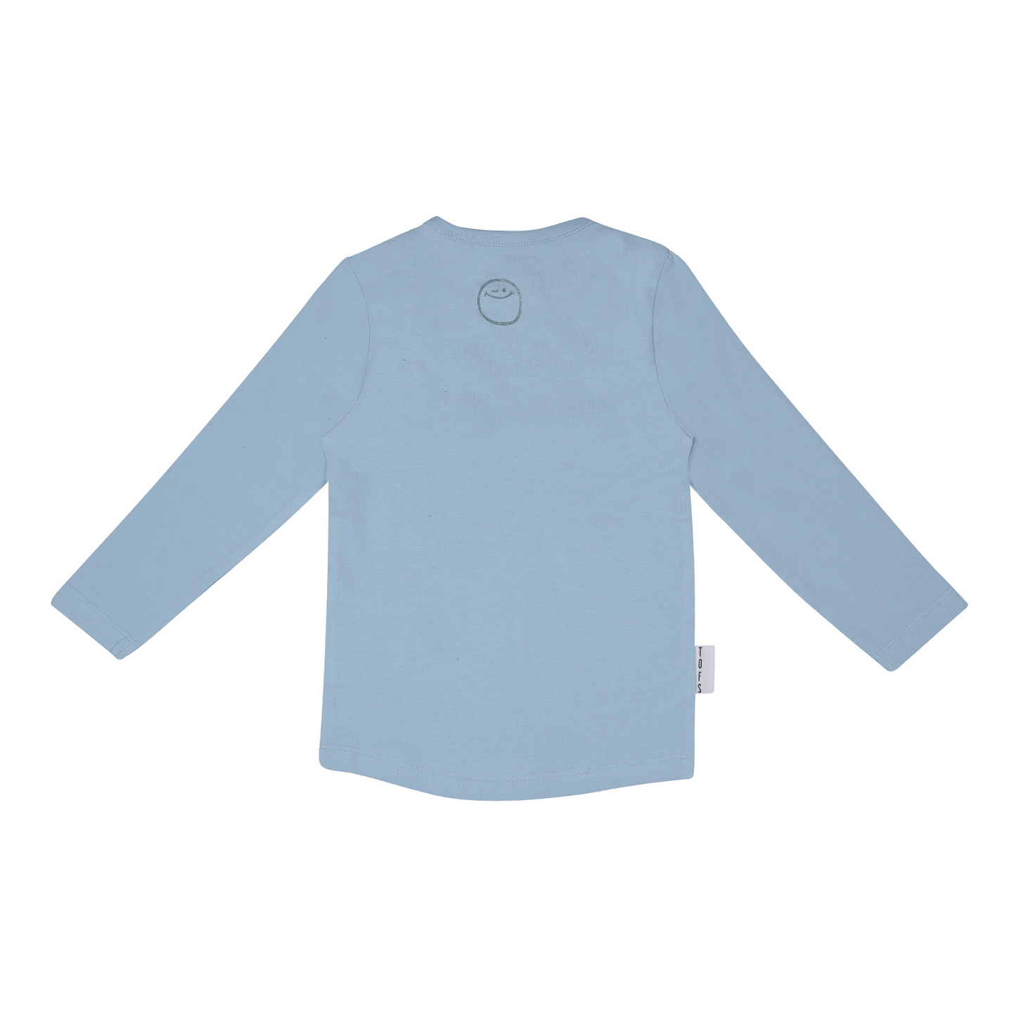 Longsleeve unisex licht pastel blauw