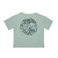 T-shirt Boys Graffiti - licht groenblauw