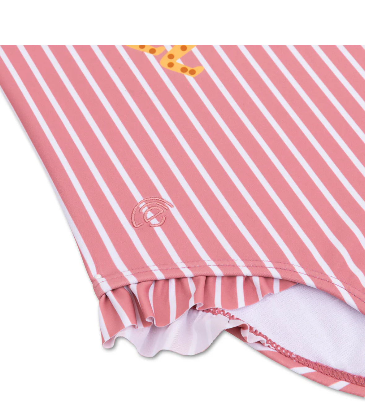 Rood/Wit gestreept Meisjes UV Badpak