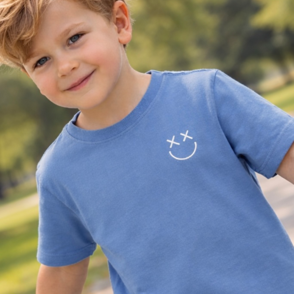 T-shirt Boys DJ - zachtgrijs blauw