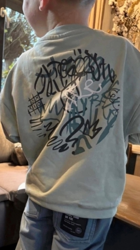 Jogger pants - denim look