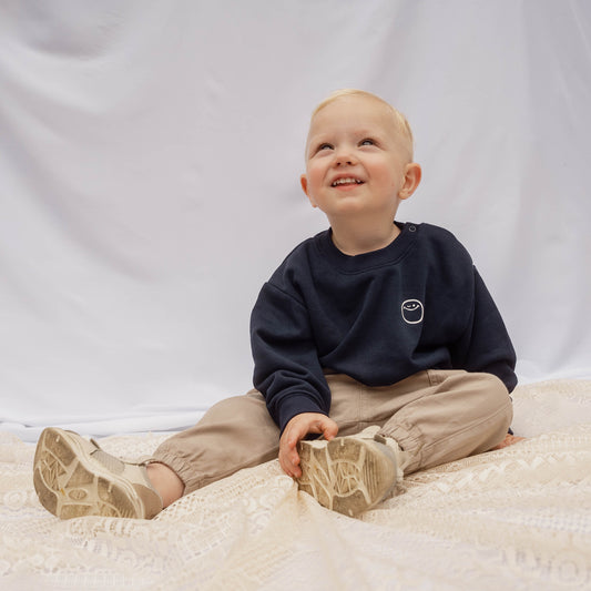 Nosy navy sweater baby