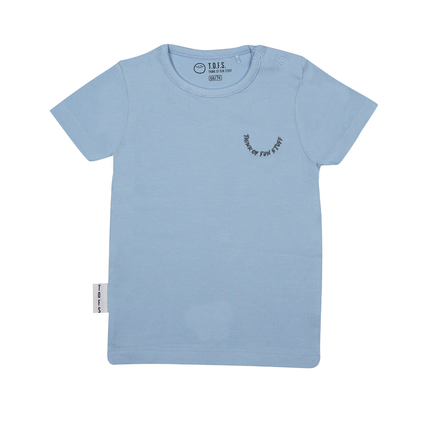 Snazzy T-shirts pastel blauw