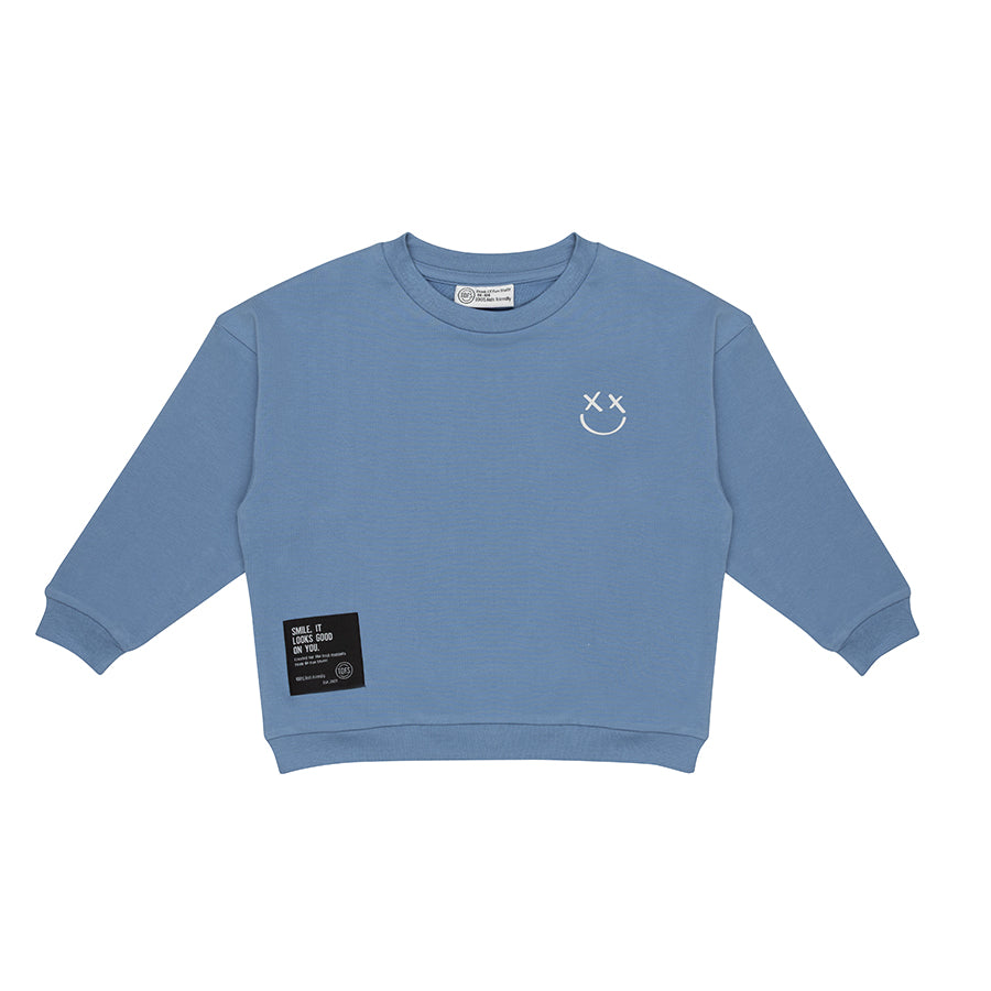Sweater Boys DJ - zachtgrijs blauw