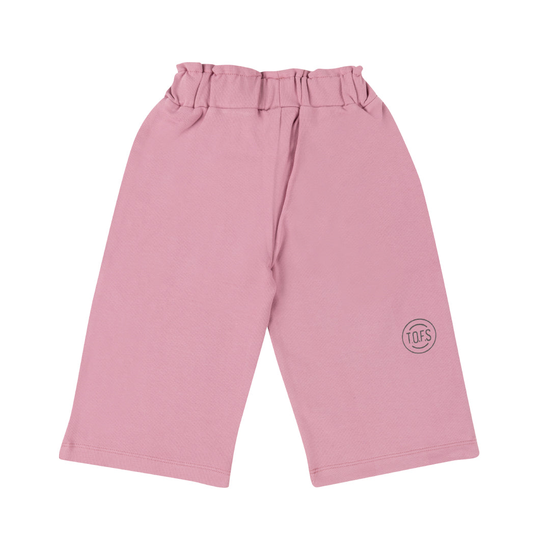 Straight pants Girls - zacht paars